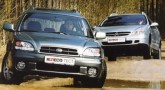 Subaru Legacy Outback vs Citroen C5 Break.   
